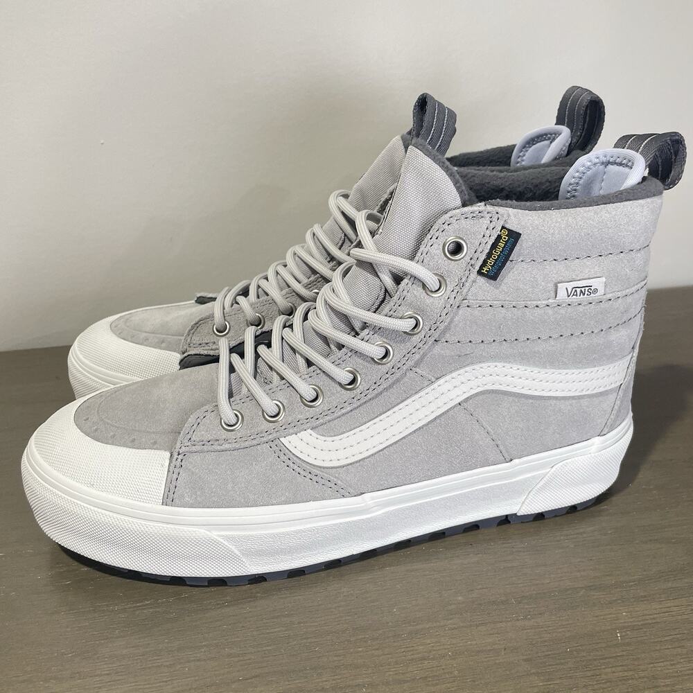 Vans NEW Mens 8 Womens 9.5 Sk8-Hi MTE Boots Gray Cold Weather Ultra Cush
